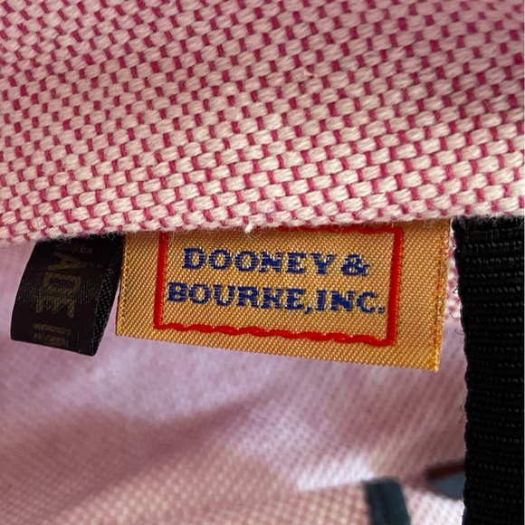 Dooney & Bourke EUC Pebbled Grain Largo Logo Lock Sac in Teal Classic - Picture 14 of 16